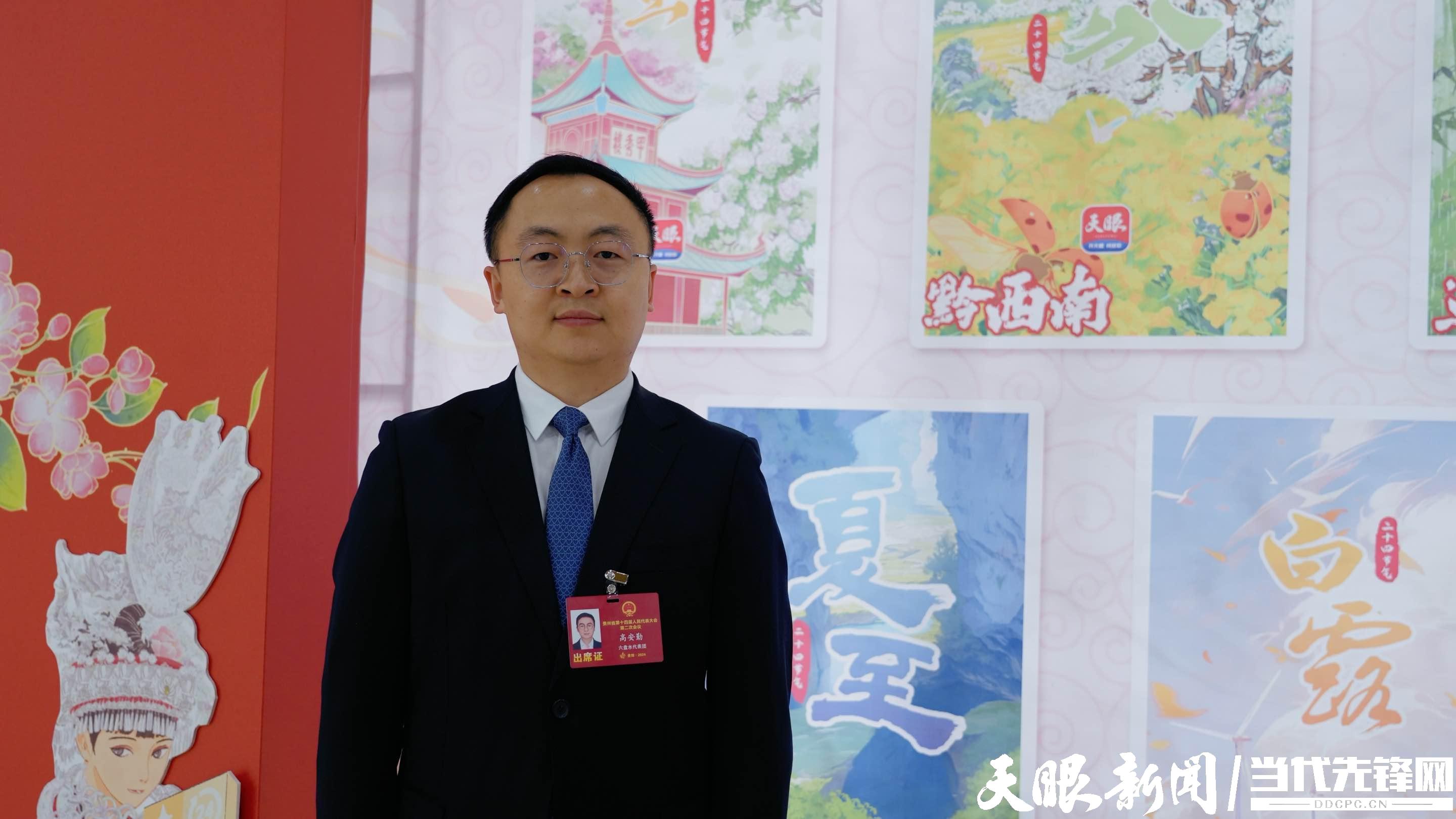 省人大代表、六盤(pán)水市種植業(yè)發(fā)展中心副主任（高級(jí)農(nóng)藝師）高安勤.jpg